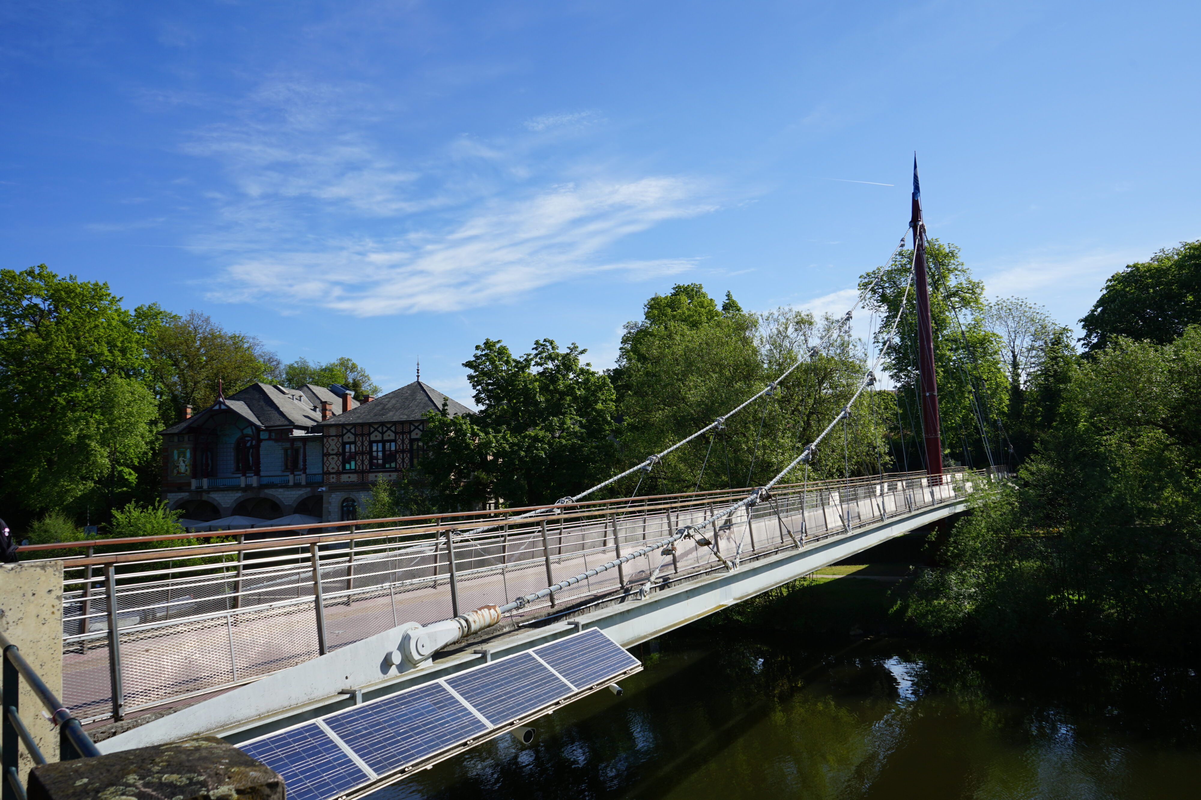 Brücke über die Saar in Saargemünd